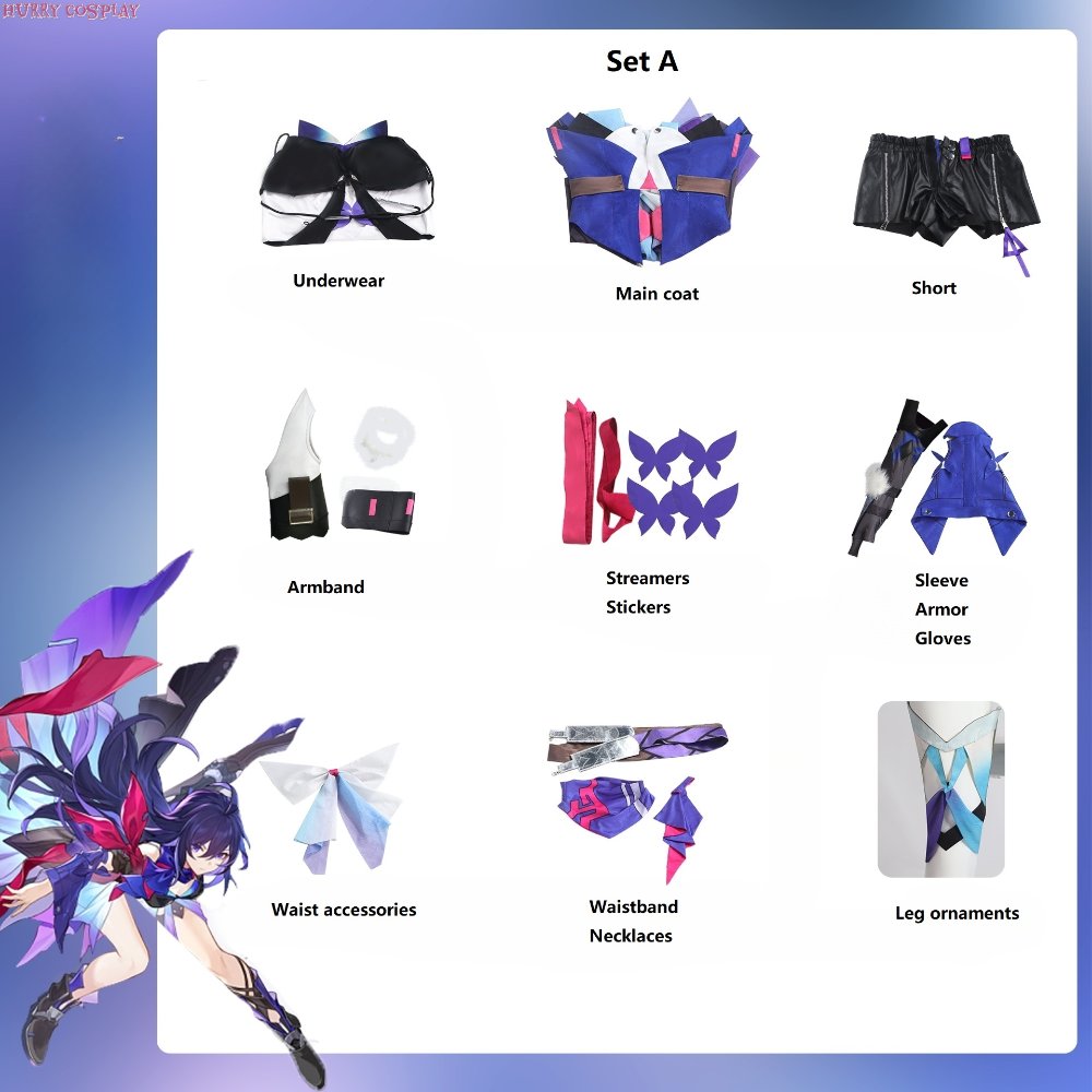 Game Cosplay,Honkai: Star Rail,Honkai Star Rail Ciel Cosplay Costume